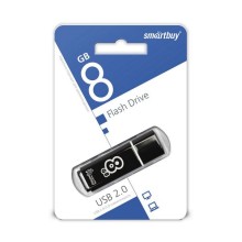 USB-флешка Smartbuy Glossy Series 8GB Black (SB8GBGS-K)