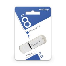 USB-флешка Smartbuy Paean 8GB White (SB8GBPN-W)