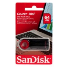 USB-флешка SanDisk Cruzer Dial 64Gb (SDCZ57-064G-B35)