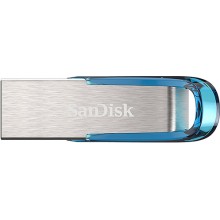 USB-флешка SanDisk CZ73 Ultra Flair 128GB USB 3.0 Tropical Blue (SDCZ73-128G-G46B)