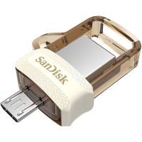 USB-флешка SanDisk Ultra Android Dual Drive OTG 64GB USB 3.0 White/Gold (SDDD3-064G-G46GW)