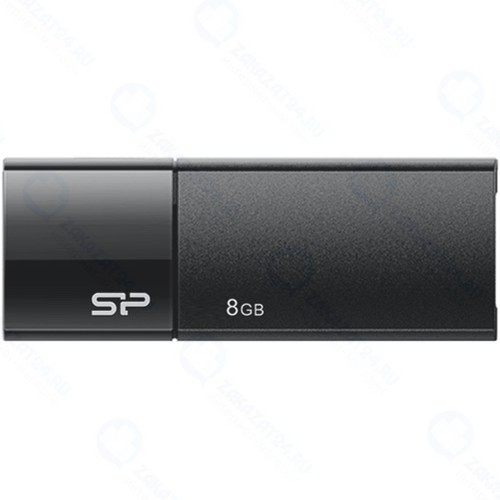 USB-флешка SILICON-POWER Blaze B05 8GB Black (SP008GBUF3B05V1K)