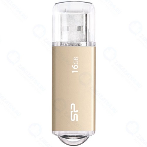 Флеш-диск SILICON-POWER Ultima II-I 16GB Gold (SP016GBUF2M01V1GB6)