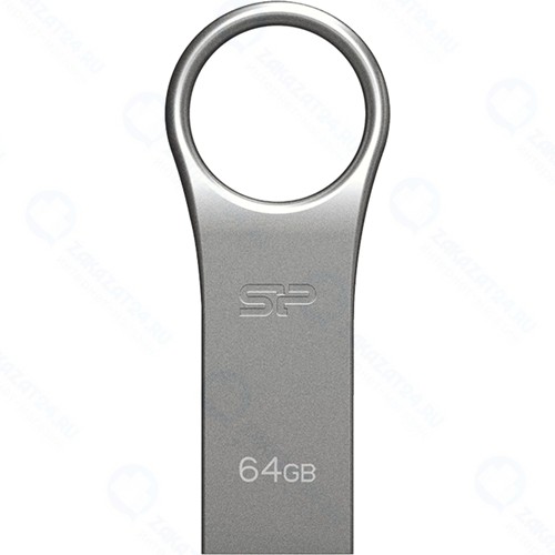 USB-флешка SILICON-POWER Firma F80 64GB Silver (SP064GBUF2F80V1S)