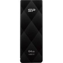 USB-флешка Silicon Power Blaze B20 64GB Black (SP064GBUF3B20V1K)