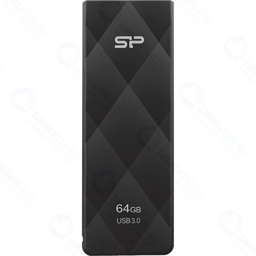 USB-флешка SILICON-POWER Blaze B20 64GB Black (SP064GBUF3B20V1K)