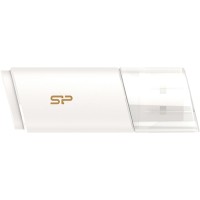 USB-флешка SILICON-POWER Blaze B06 128GB White (SP128GBUF3B06V1W)