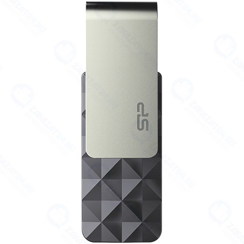 USB-флешка SILICON-POWER Blaze B30 128GB Black (SP128GBUF3B30VSK)