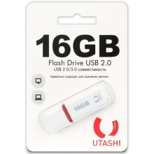 USB-флешка Utashi Flash Drive 16GB Haya White (UT16GBHYW)