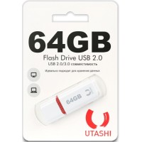 USB-флешка Utashi Flash Drive 64GB Haya White (UT64GBHYW)