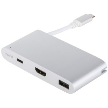 Адаптер Moshi USB Type-C Multiport  Silver (99MO084204)