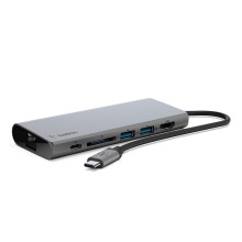 Разветвитель Cozistyle 1xUSB Type-C, 2xUSB Type-A, HDMI4 K, PD 60W (F4U092btSGY)