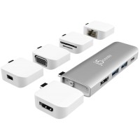 Док-станция для ноутбука J5CREATE UltraDrive Kit USB-C (JCD389)