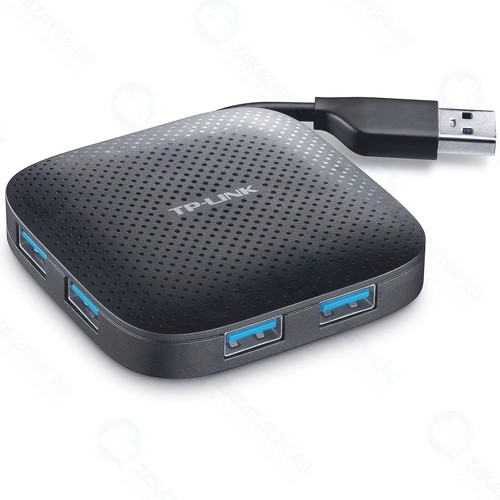 Хаб TP-Link USB 3.0 UH400 Black