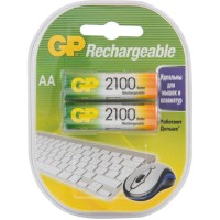 Аккумуляторы GP АA (HR6) 2100 мАч, 2 шт (210AAHC-CR2)