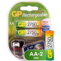 Аккумуляторы GP АA (HR6) 2750 мАч, 2 шт (275PROAAHC-CR2)