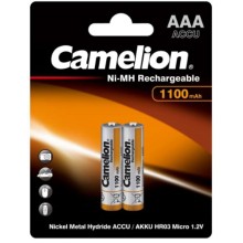 Аккумуляторы Camelion AAA 1100 мАч, Ni-Mh, 2 шт