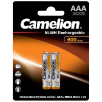 Аккумуляторы Camelion AAA 600 мАч, Ni-Mh, 2 шт