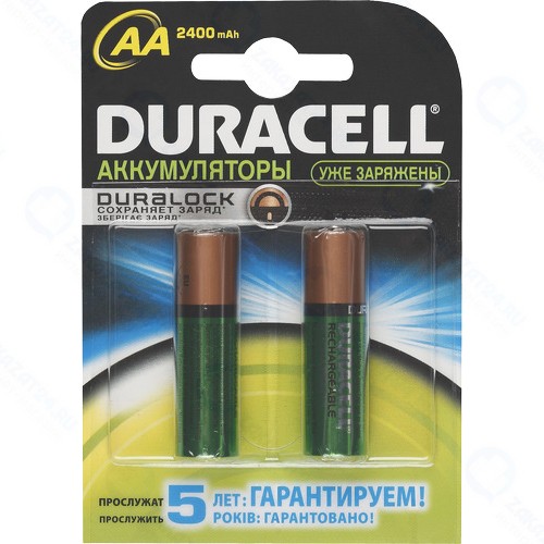 Аккумулятор Duracell HR6-2BL 2400mAh