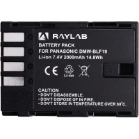 Аккумулятор для фотокамеры RAYLAB 2000 мАч (RL-BLF19)
