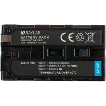 Аккумулятор для фотокамеры RAYLAB 7800 мАч (RL-F970)