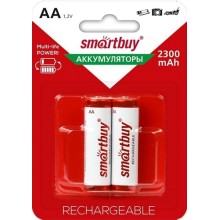 Аккумуляторы Smartbuy NiMh AA 2300 mAh, 2 шт (SBBR-2A02BL2300) Аккумуляторы Smartbuy NiMh AA 2300 mAh, 2 шт (SBBR-2A02BL2300)