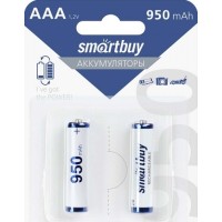 Аккумуляторы Smartbuy NiMh AAA 950 mAh, 2 шт (SBBR-3A02BL950)
