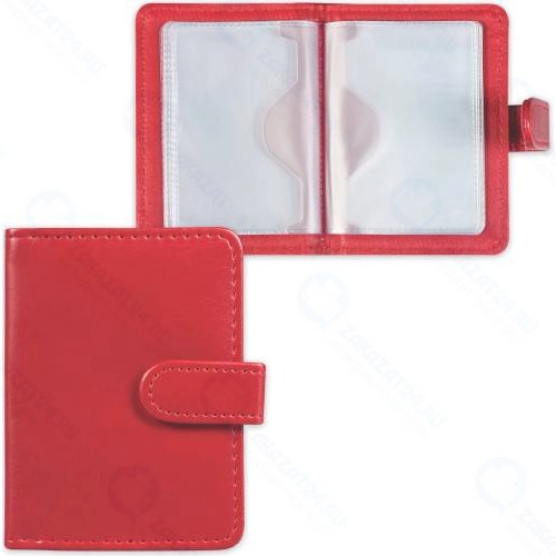 Визитница однорядная GALANT Ritter на 24 карты, бордовая (235399)