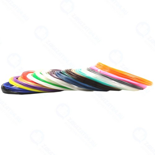 Пластик для 3D ручки FUNTASY PLA 13 цветов х 5 м (PLA-SET-13-5-1)