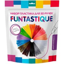 Пластик для 3D ручки FUNTASY PLA 8 цветов х 5 м (PLA-SET-8-5-1)