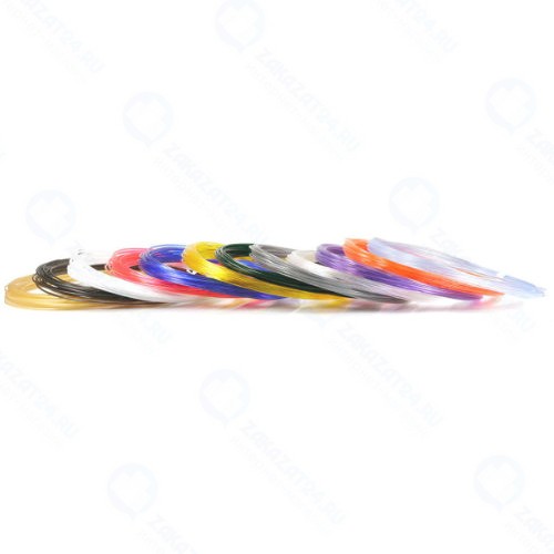 Пластик для 3D-ручки UNID 12 цветов по 10 м (Pro-12)