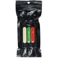 Пластик для 3D-ручки Creopop 2А, светящиеся в темноте Crystal/Green/Red(SKU007)