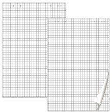 Блокнот для флипчартов Brauberg 5 штук, 20 листов, клетка, 67,5х98 см, 80г/кв.м (124097)