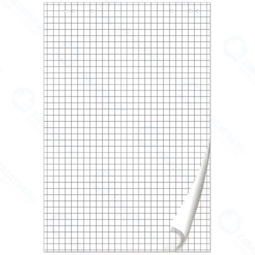 Блокнот для флипчартов Brauberg 20 листов, клетка, 67,5х98 см, 80г/кв.м (128645)