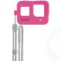 Чехол для экшн-камер GoPro Sleeve + Lanyard для Hero 8 Neon Pink (AJSST-007)