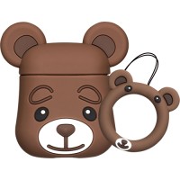 Чехол Deppa Brown Bear для Apple AirPods (47027)