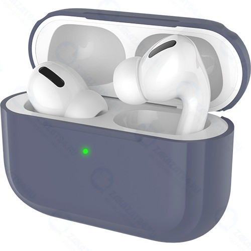 Чехол Deppa для AirPods Pro, синий (47031)