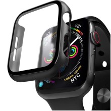 Чехол со стеклом Deppa для Apple Watch Series 4/5 40mm Black (47112)