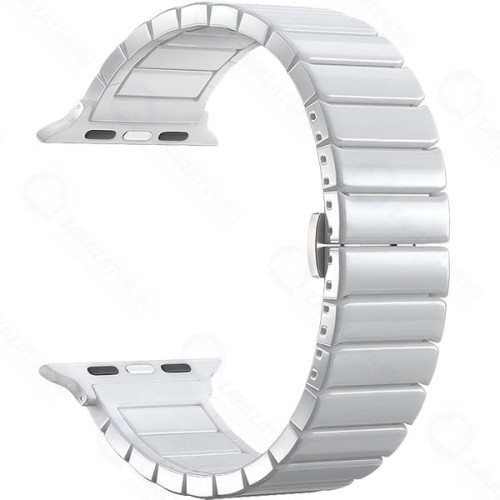 Ремешок Deppa Band Ceramic для Apple Watch 38/40 mm, белый (47118)