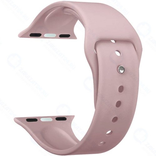 Ремешок Deppa Band Silicone для Apple Watch 38/40 mm, розовый (47124)