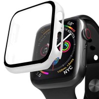 Чехол со стеклом Deppa для Apple Watch Series 4/5 40mm White (47155)