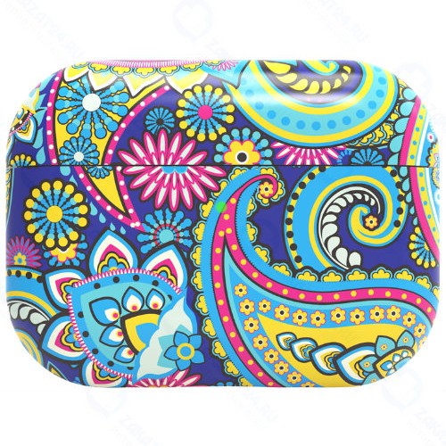 Чехол Deppa для AirPods Ornament Light Blue (47310)