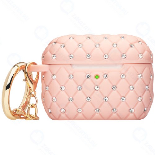 Чехол Deppa для AirPods Crystal Pink (47317)