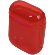 Чехол EVA 1/2 для AirPods Transparent/Red (CBAP24TRR)