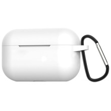 Чехол EVA 1/2 с карабином для AirPods White (CBAP302W)