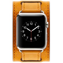 Ремешок Cozistyle для Apple Watch 42mm Wide Leather Band Light Brown (CWLB18)