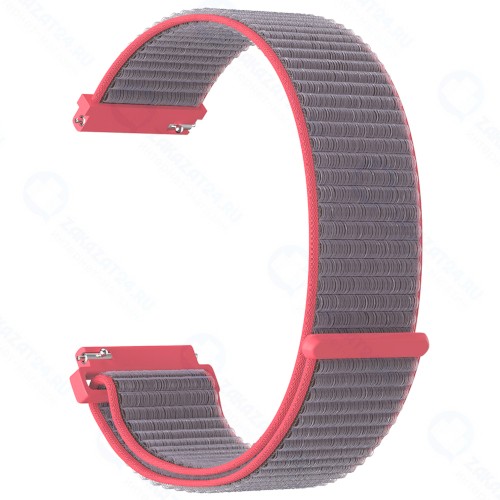 Ремешок LYAMBDA Vega, универсальный, 20mm Gray/Pink (DS-GN-03-20-3)