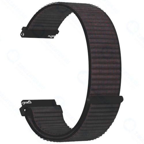 Ремешок LYAMBDA Vega, универсальный, 20mm Black (DS-GN-03-20-BK)