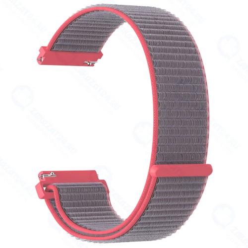 Ремешок LYAMBDA Vega, универсальный, 22mm Gray/Pink (DS-GN-03-22-3)