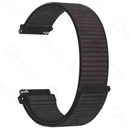 Ремешок LYAMBDA Vega, универсальный, 22mm Black (DS-GN-03-22-BK)